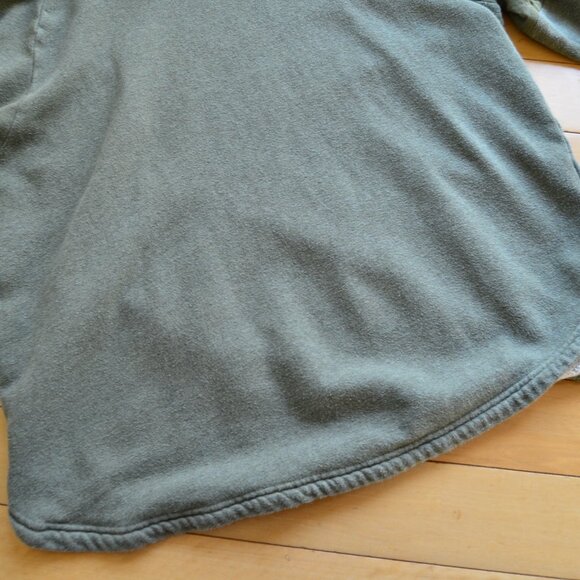 Gymshark Pullover Mesh Sleeve Dipped Hem Athleisure Loungewear Workout Size M - Picture 5 of 11